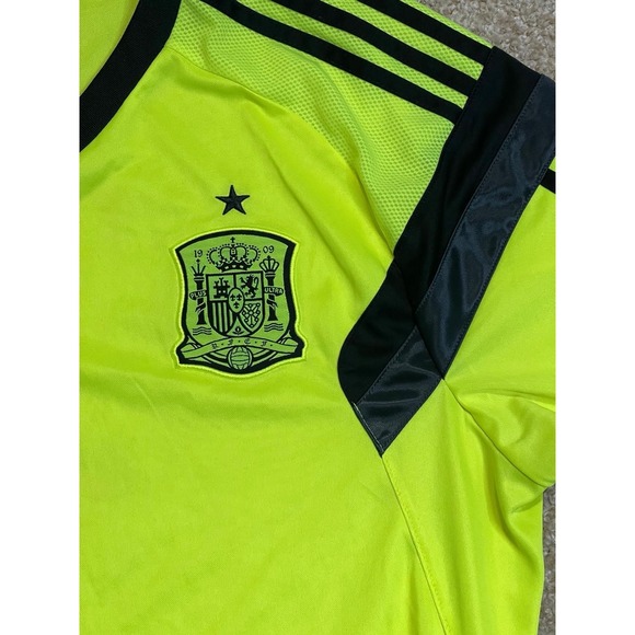 Spain 2014 Goal Keepers Jersey Men's XL Jersey - Picture 3 of 9